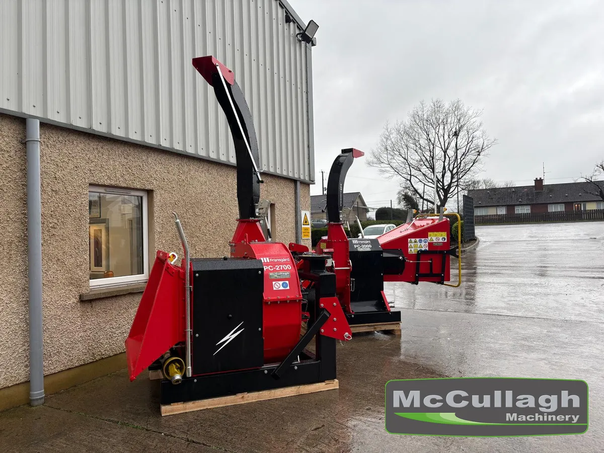 New Fransgard Tractor Mounted PTO Wood Chippers - Image 2