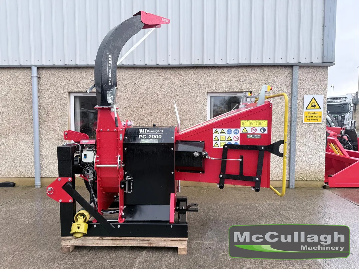 New Fransgard Tractor Mounted PTO Wood Chippers - Image 3