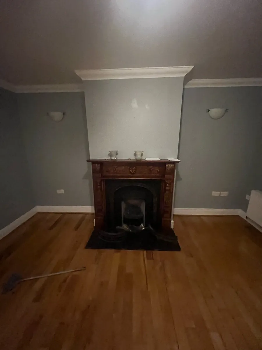 Cast iron fireplace and mantel - Image 3