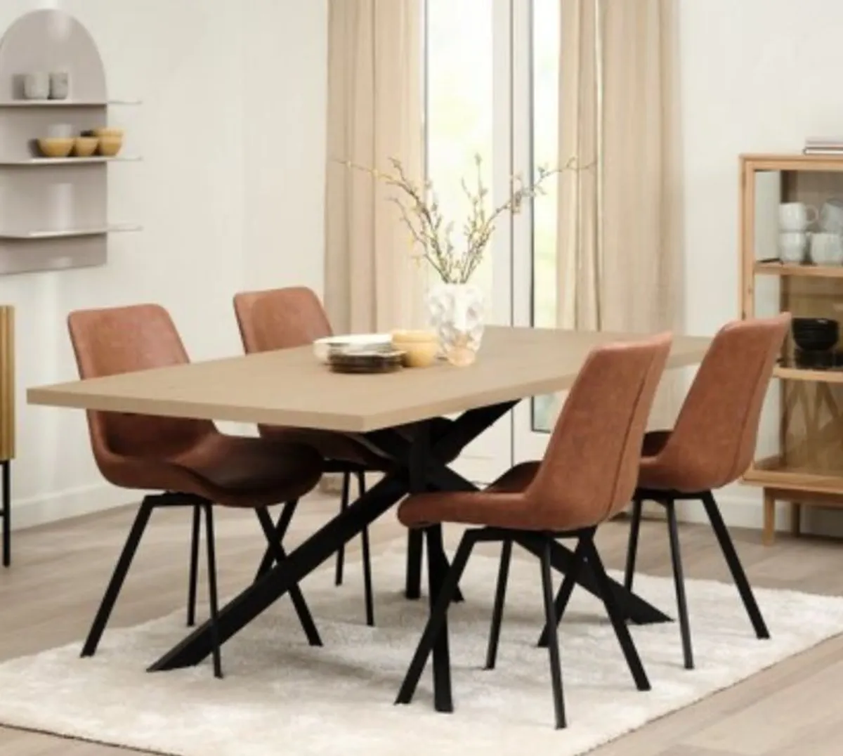 dining table and chairs - Image 1