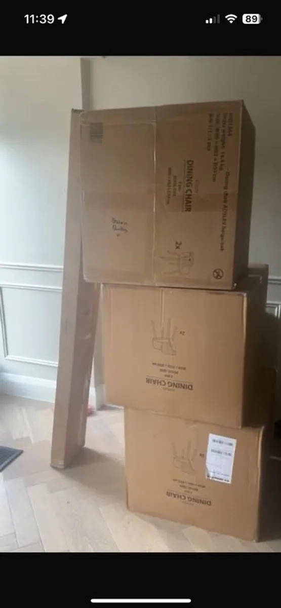 dining table and chairs - Image 4