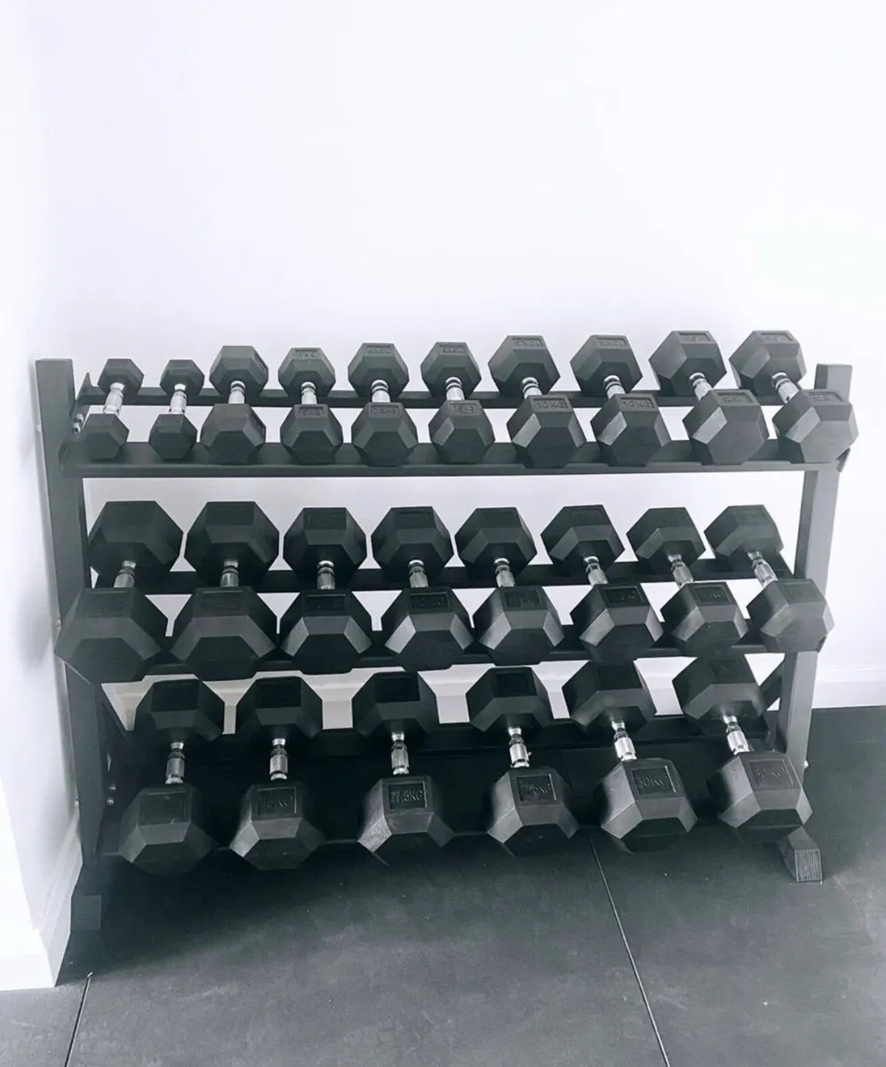 Dumbbell sets 2.5-30kg also sets upto 70kg 💥 - Image 3
