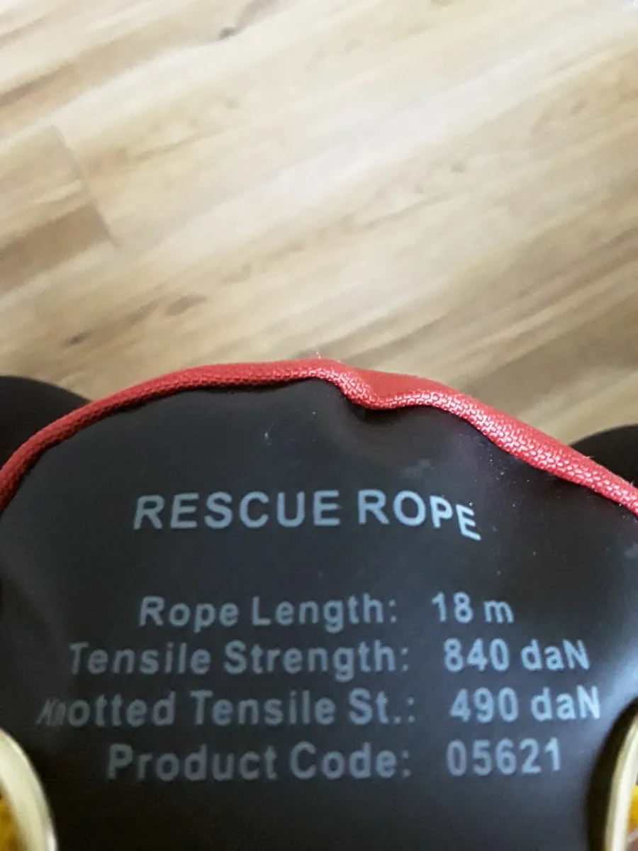 Throw bag rescue rope line 18m + Survival shelter - Image 3