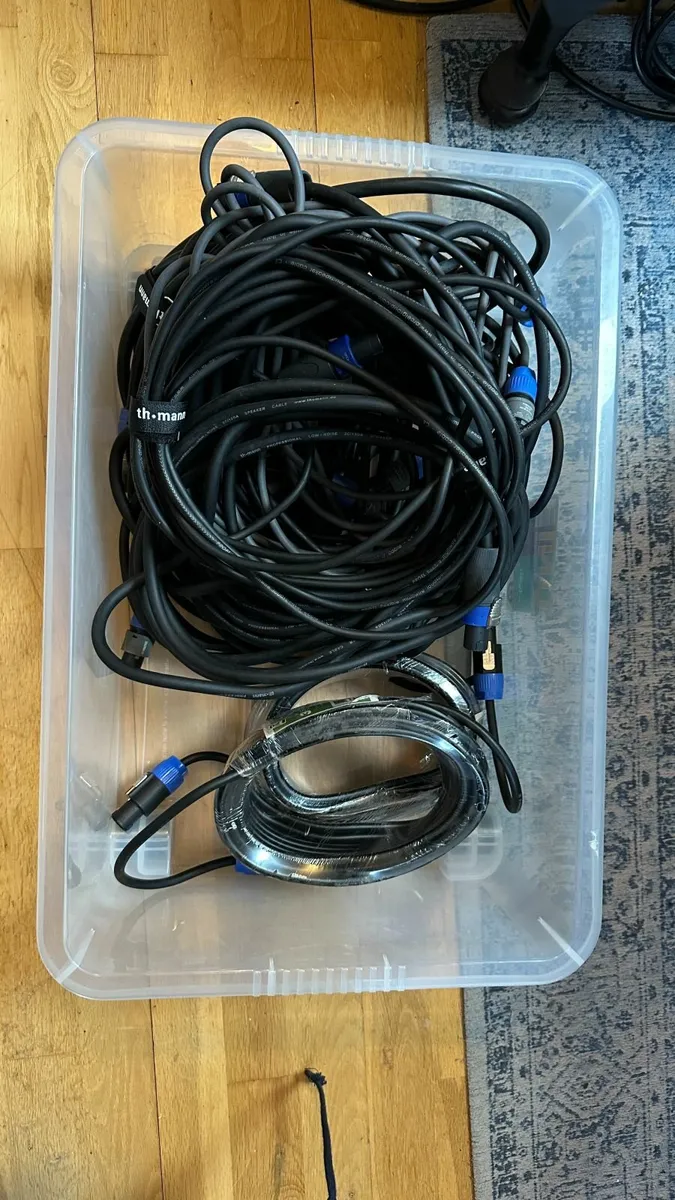 8 Professional Speaker Cable Speakon connectors - Image 2