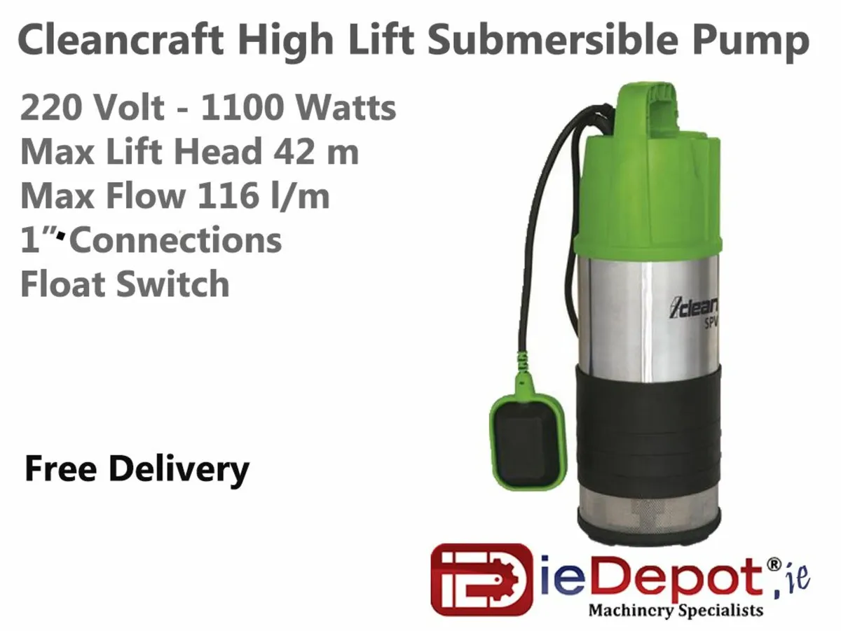 High Lift Electric Pump