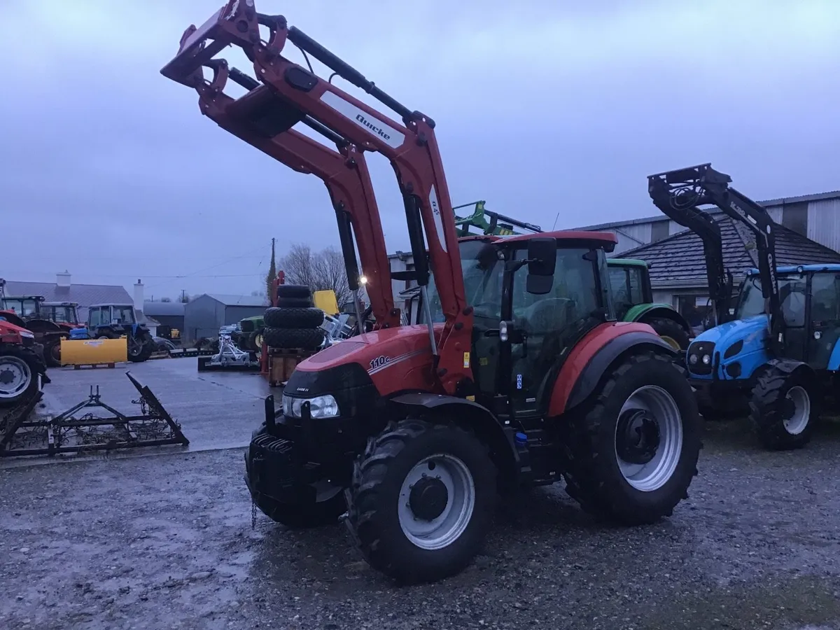 Case Farmall 110c With Quicke Q4 Loader - Image 1
