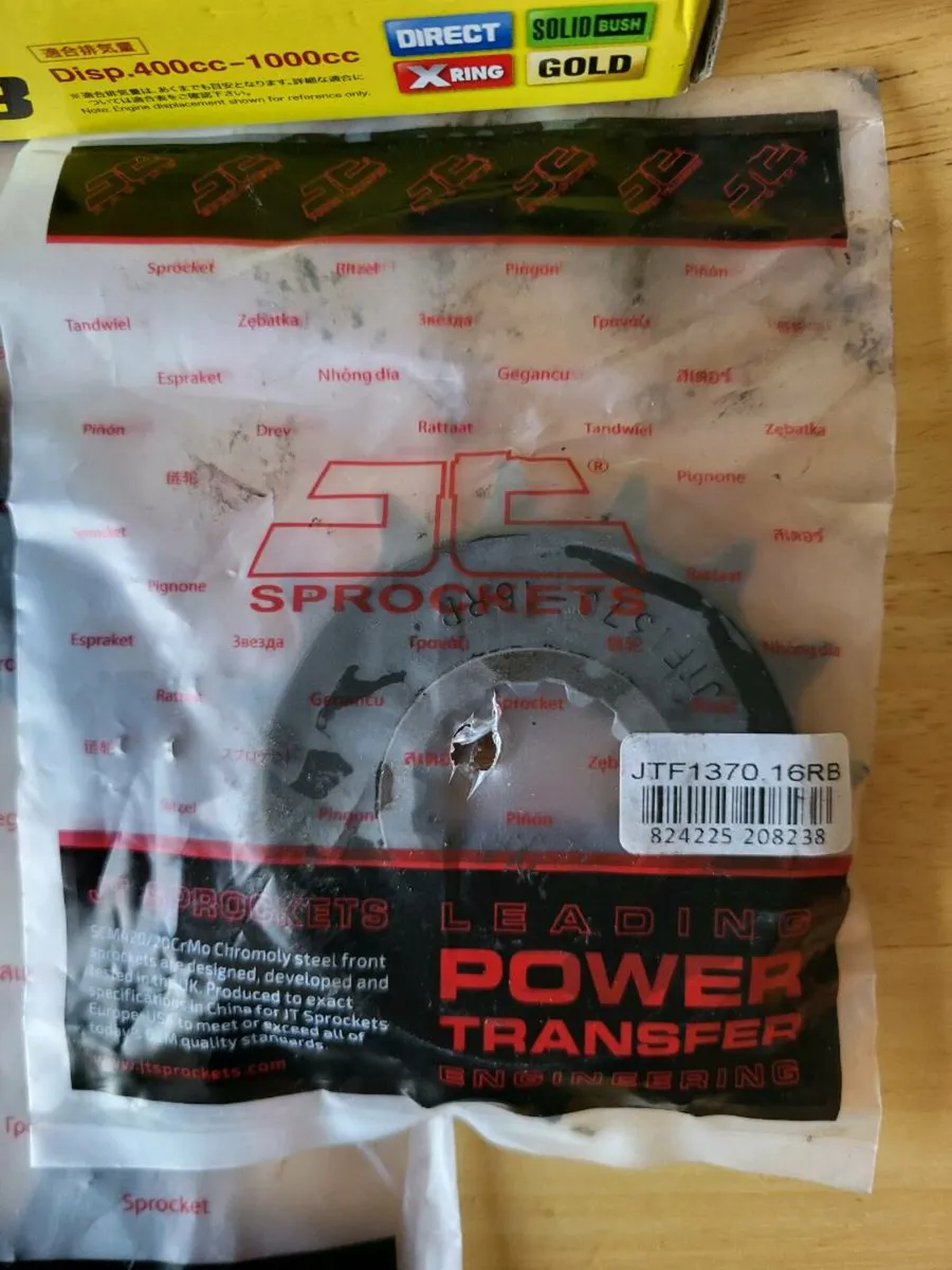 Chain + Sprocket kit. - Image 3