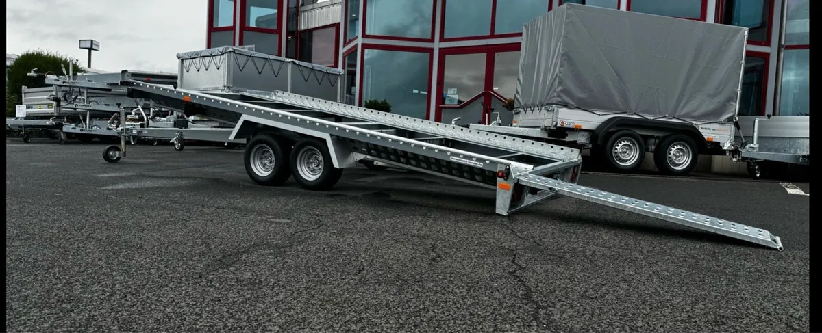 New STEMA German car transporter trailer - Image 1