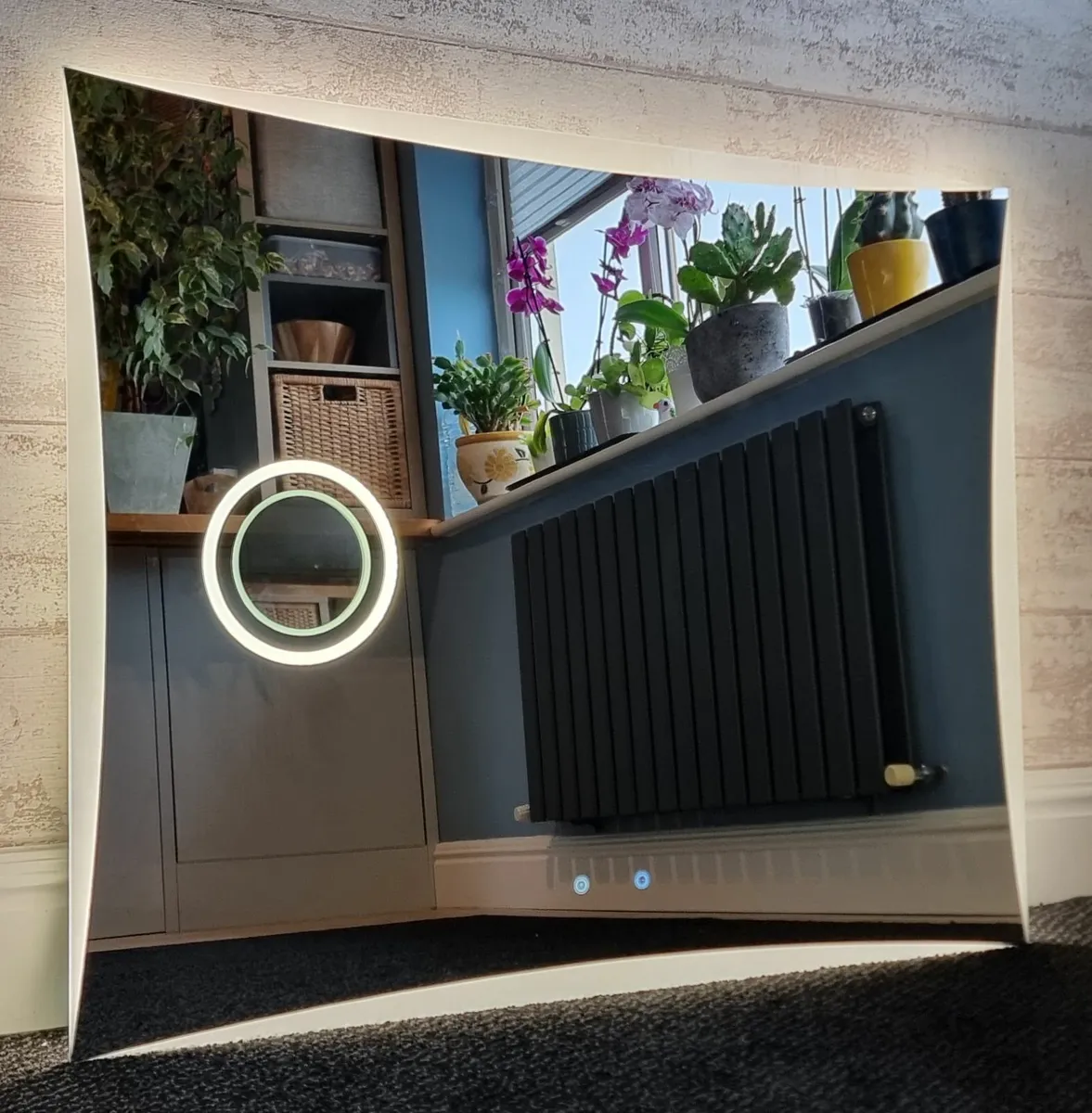 LED Bathroom Mirror 100x80cm - Image 2