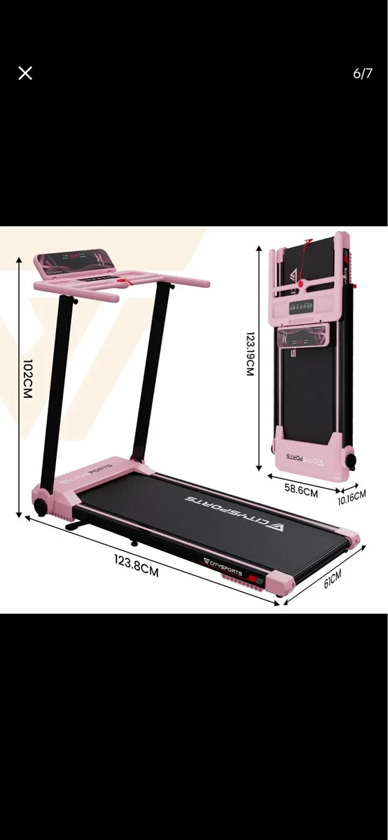 Pink walking pad - Image 2