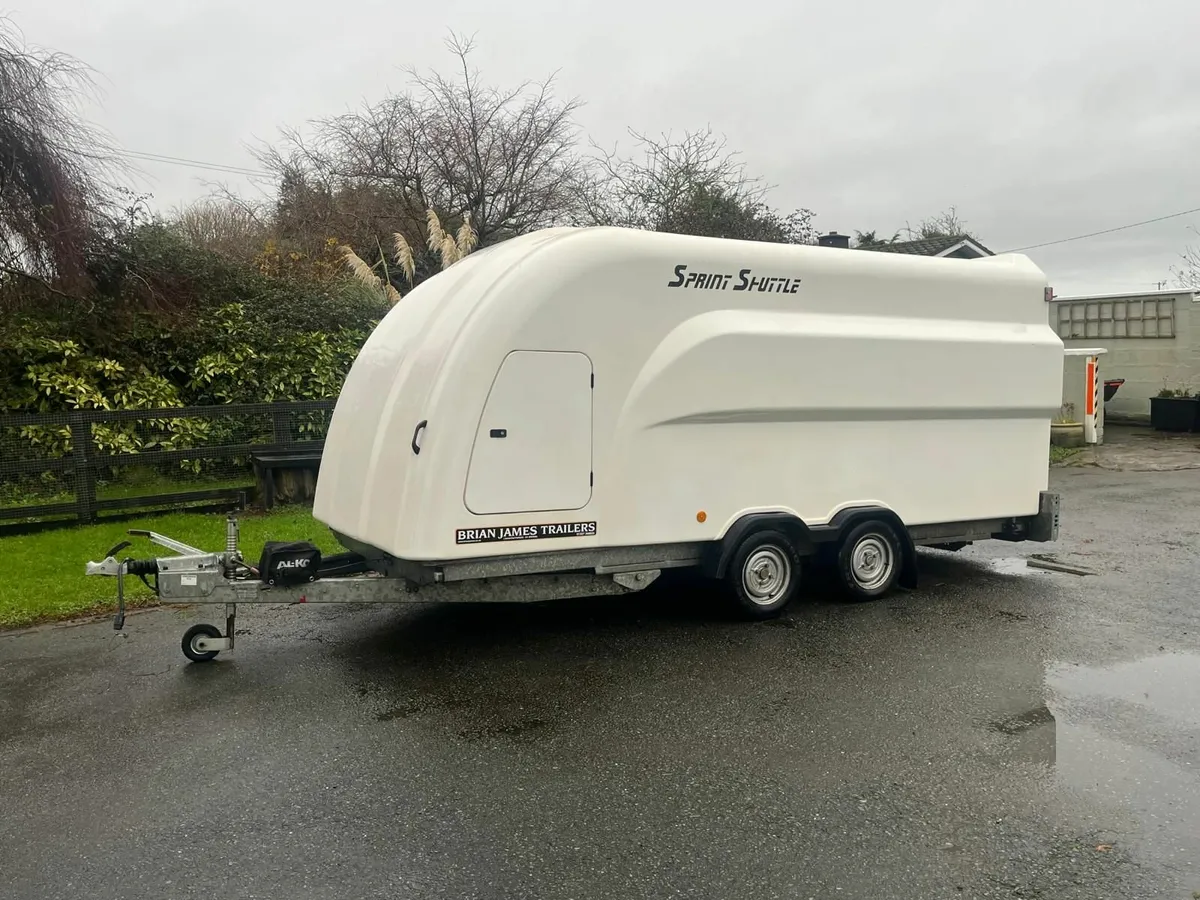 Brian James Sprint Shuttle Enclosed Trailer - Image 1