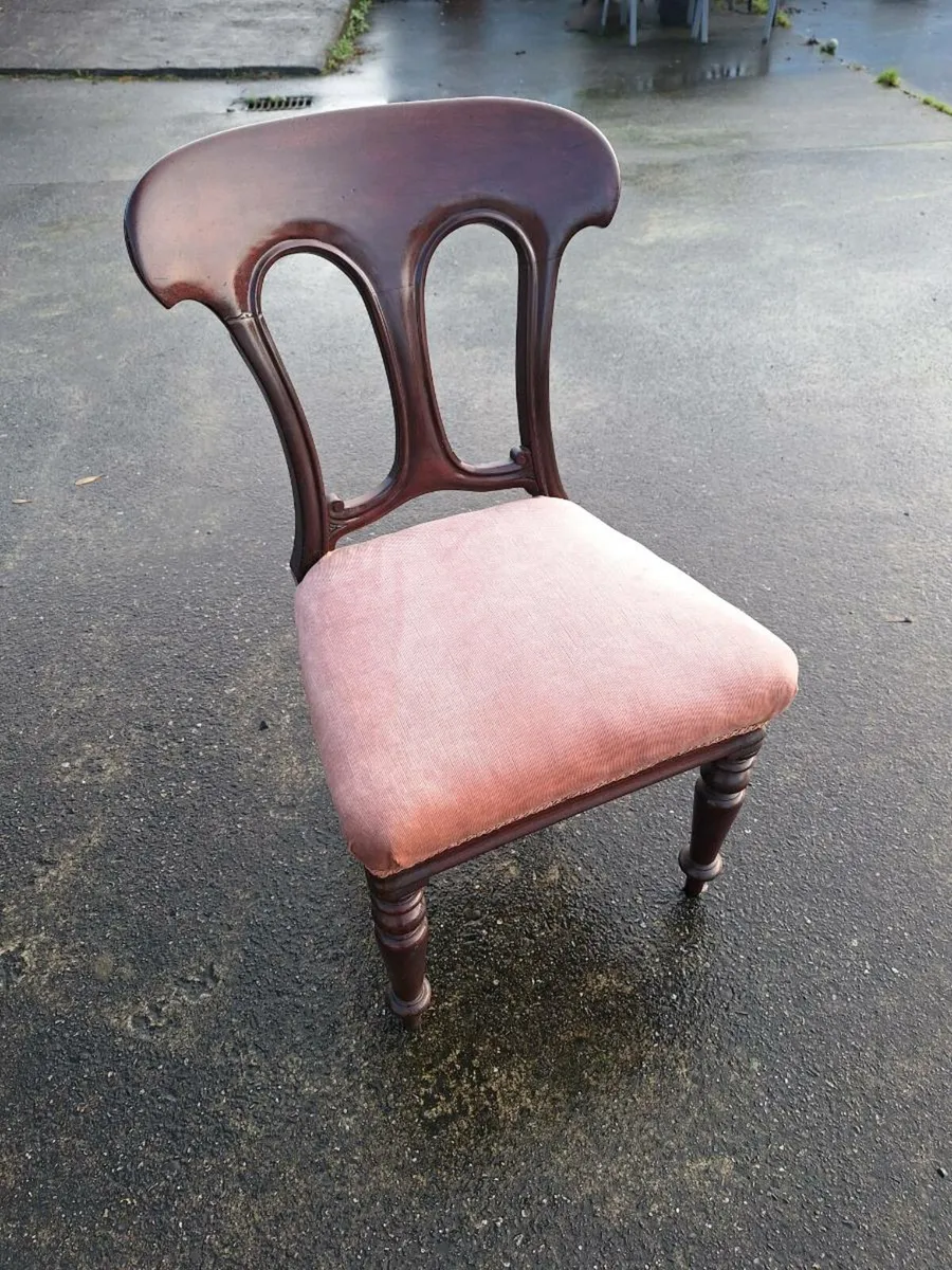 Lovely antique dining chair - Image 1