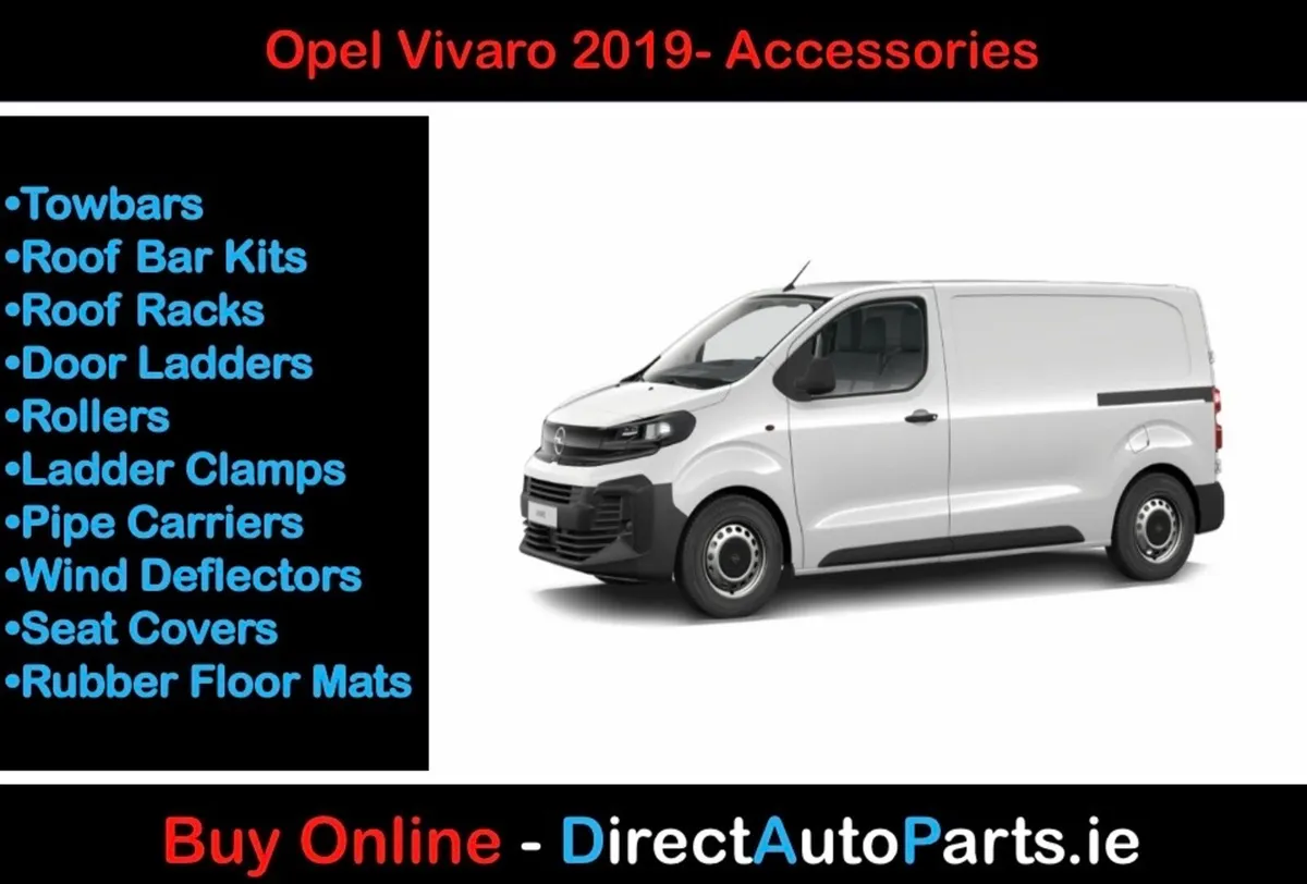 Opel Vivaro 2019- Accessories - Image 1 Opel Vivar - Image 1