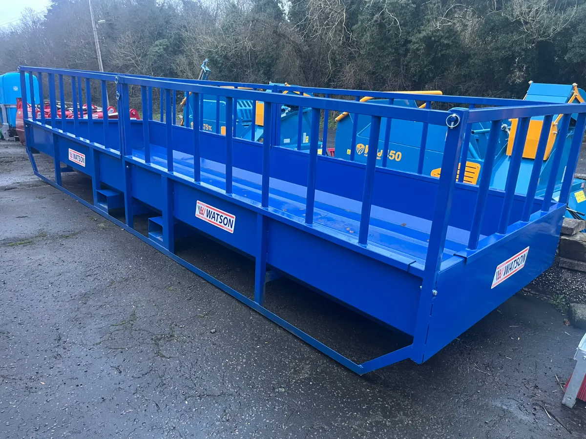 New Walter Watson 20Ft x 6Ft Feeding Bin - Image 3