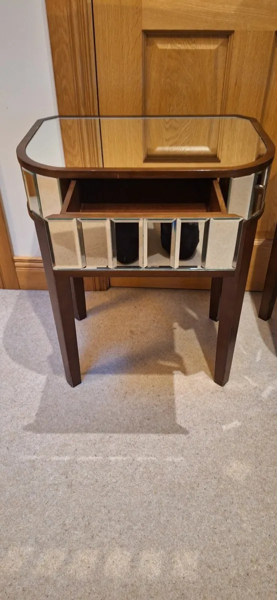 Mirrored Side Table - Image 3
