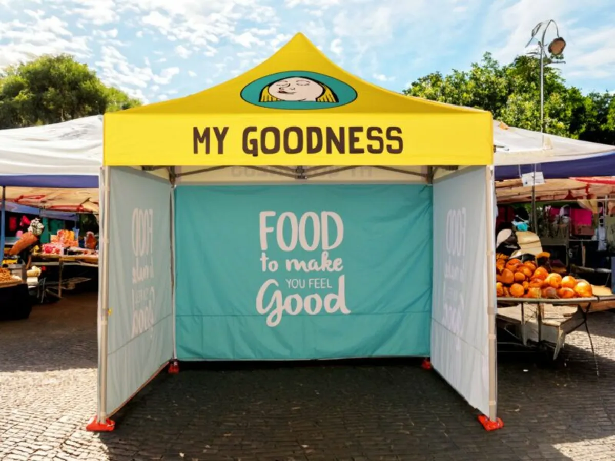 3x3 Branded (Heavy Duty) Pop up Gazebo - Image 1