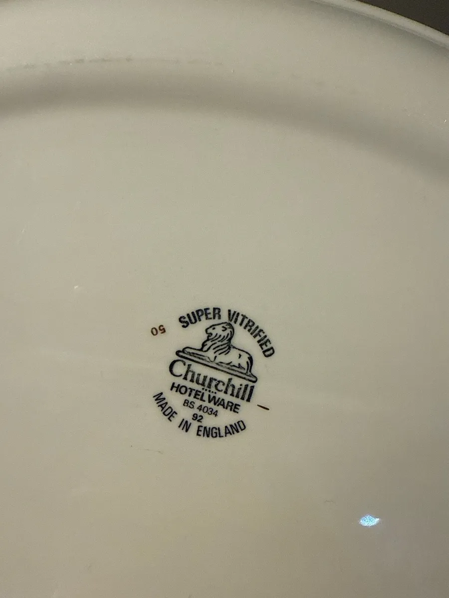 18 hotel style plates - Image 2