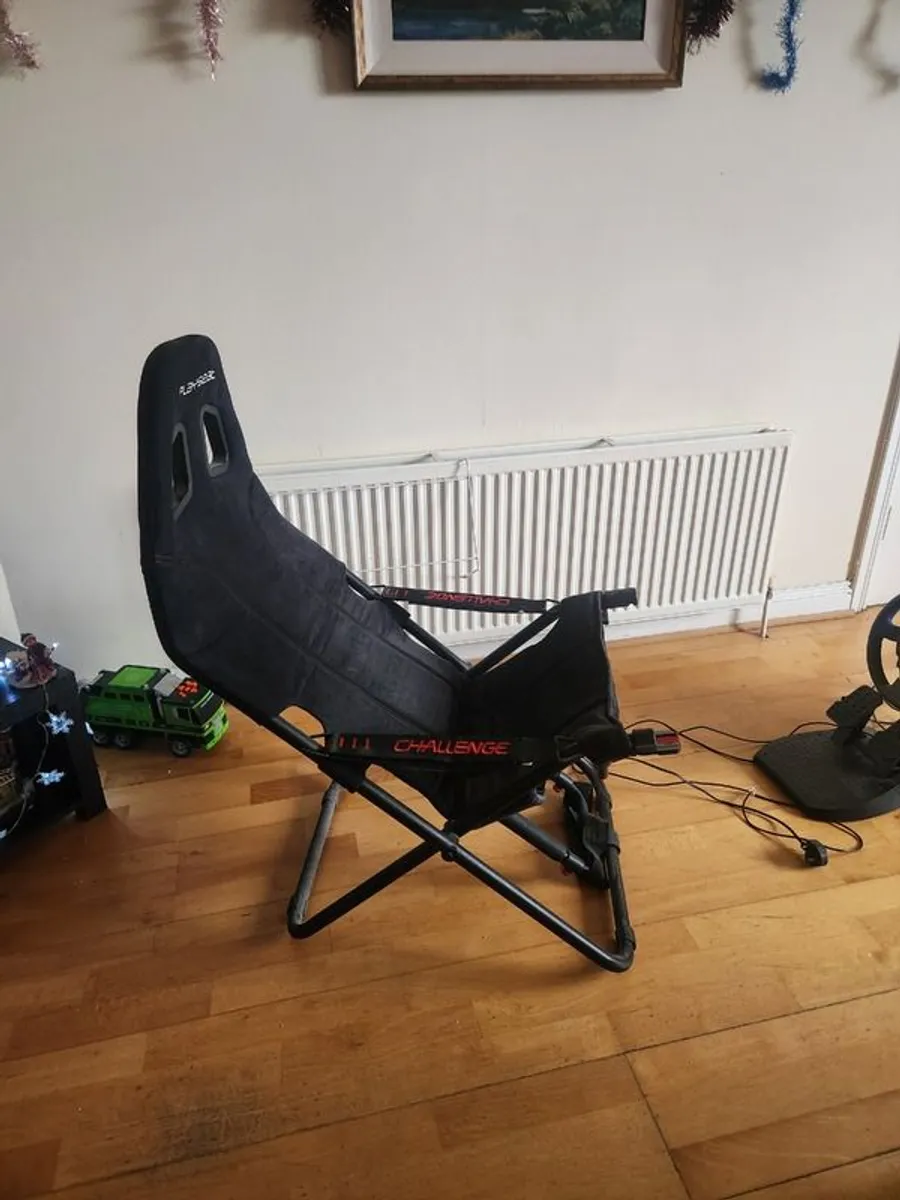 Thrustmaster T150 Pro & Gaming Chair Used, Good Condition - Image 3