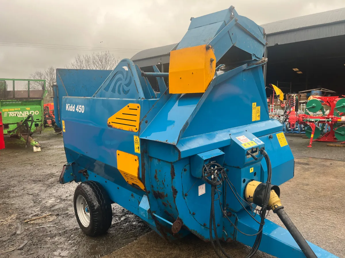 Used Kidd 450 Balechopper - Image 3