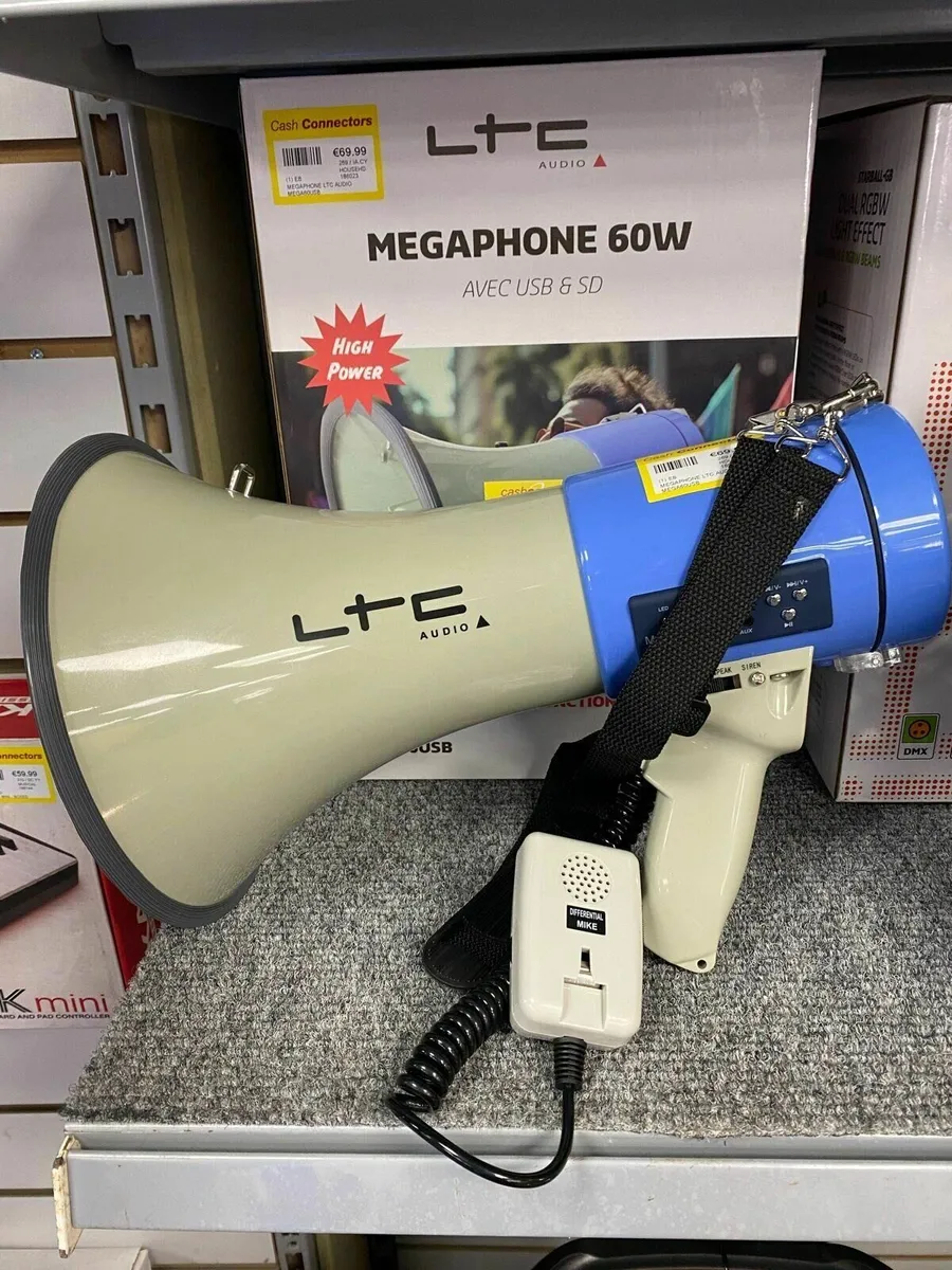LTC Audio Megaphone 60W BRAND NEW Boxed - Image 1