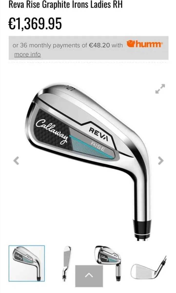 Ladies Callaway Golf clubs - Image 1