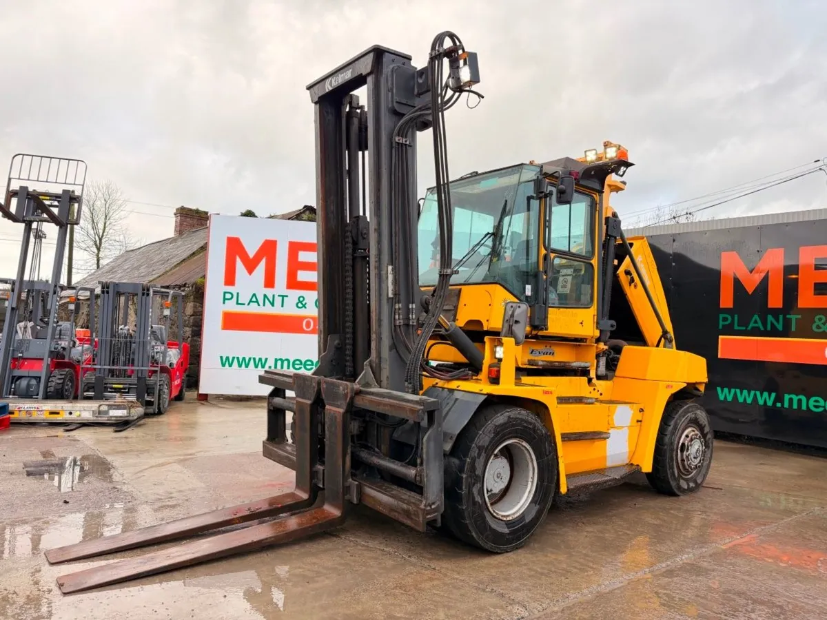 10 TON KALMAR  FORKLIFT....VOLVO POWERED. - Image 1