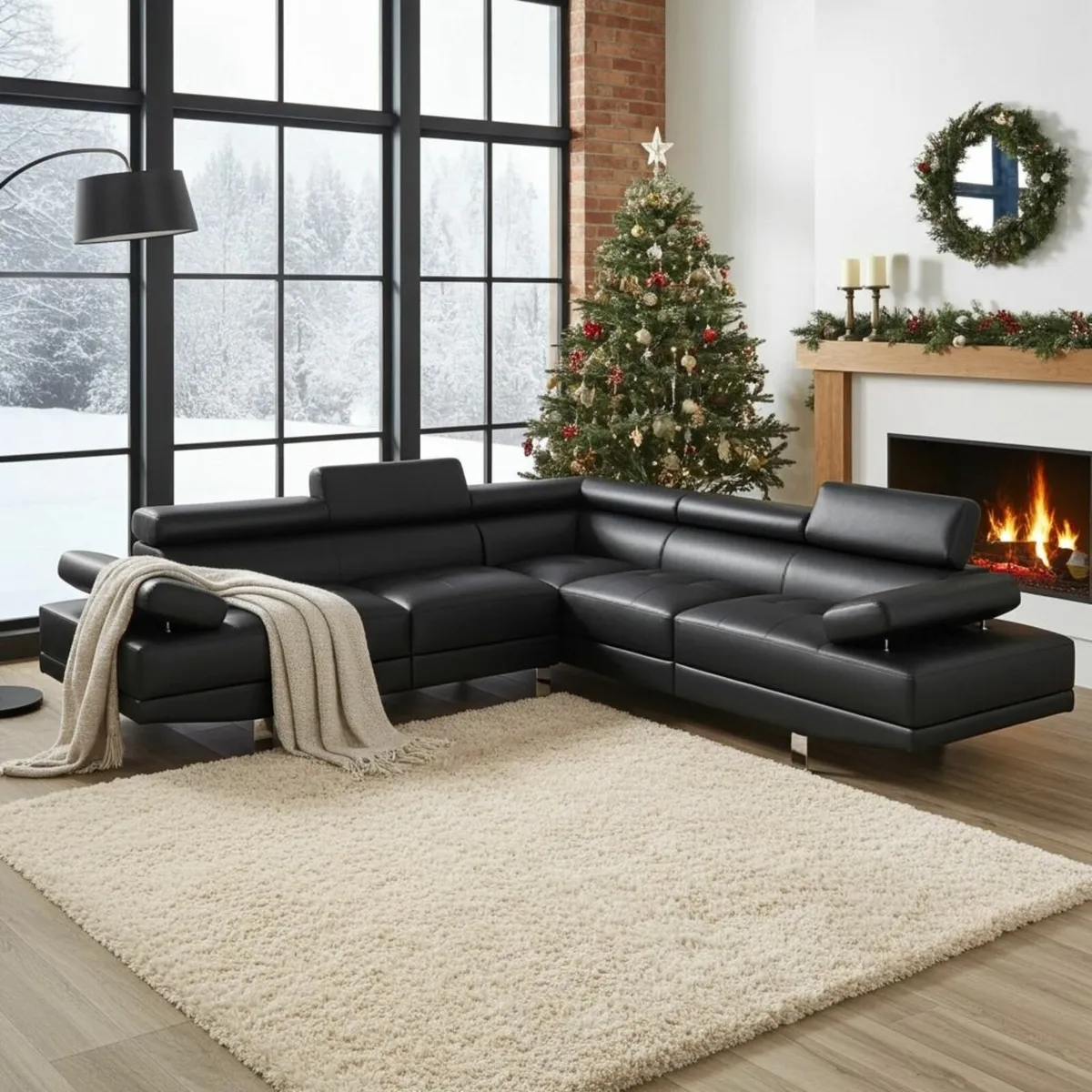 🎅✨ Premium 262 cm Corner Chaise – Xmas Offer 🎄 - Image 1