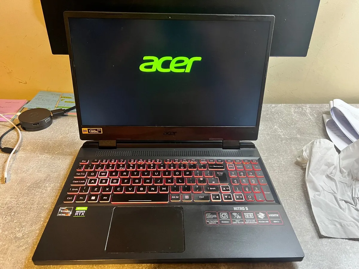 Acer Nitro 5 RTX 3070 Ti, Ryzen 7 6800H, 16GB RAM - Image 3