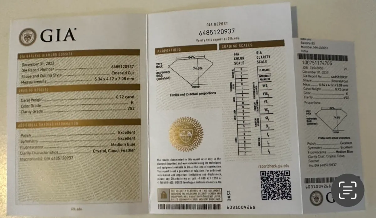 0.72 CARAT NATURAL DIAMOND 💎 - Image 1