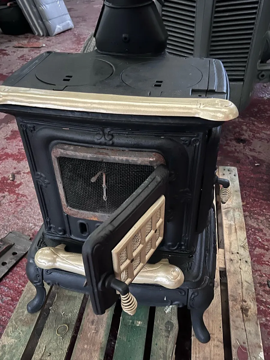 Antique Italiana solid fuel stove - Image 2