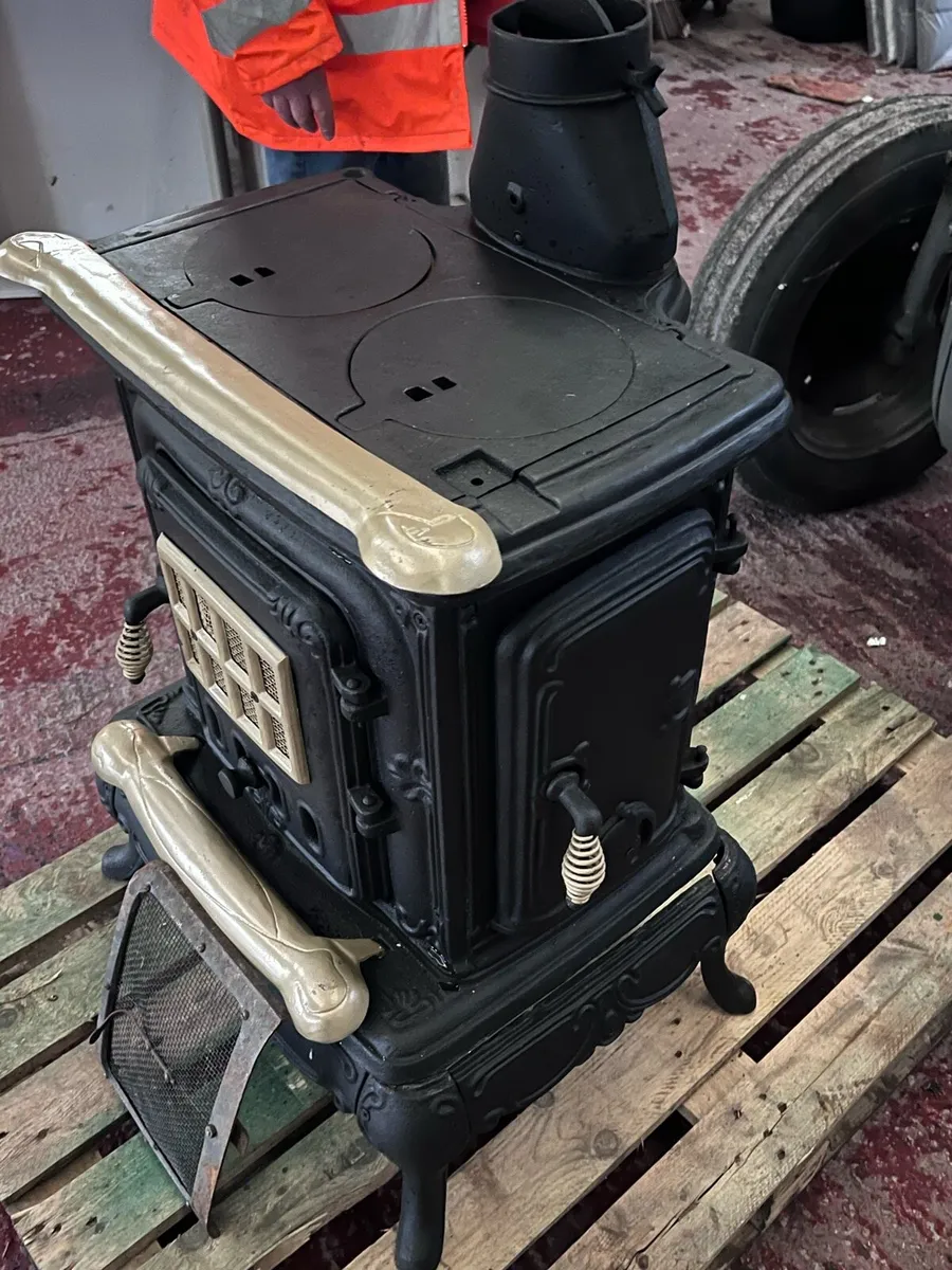 Antique Italiana solid fuel stove - Image 4