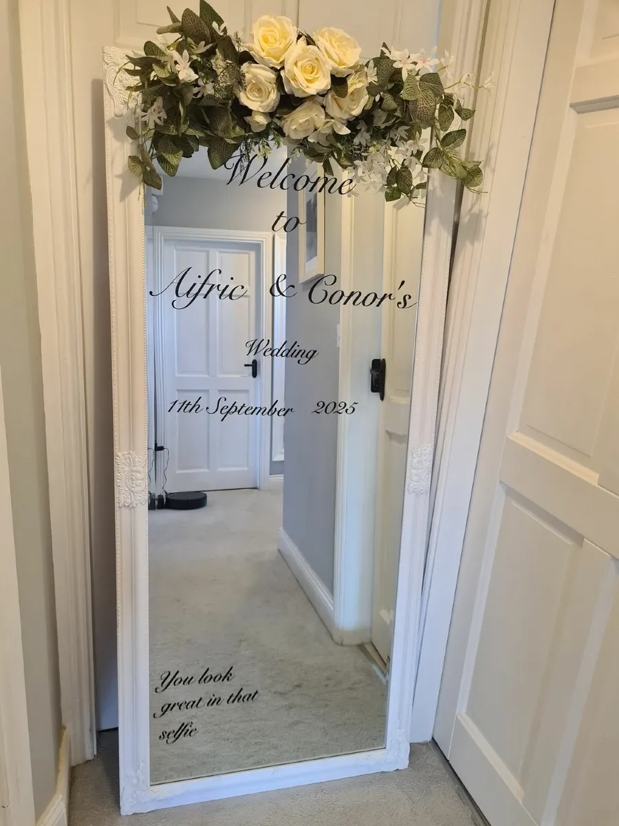 Personalised Mirror for Rent