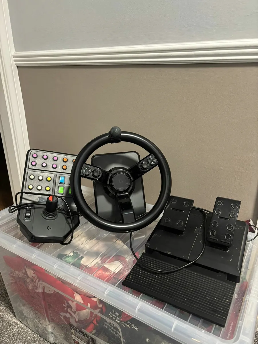 Logitech steering wheel