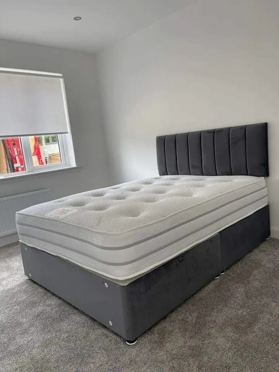 New Double 4FT6 Divan Beds - Image 2