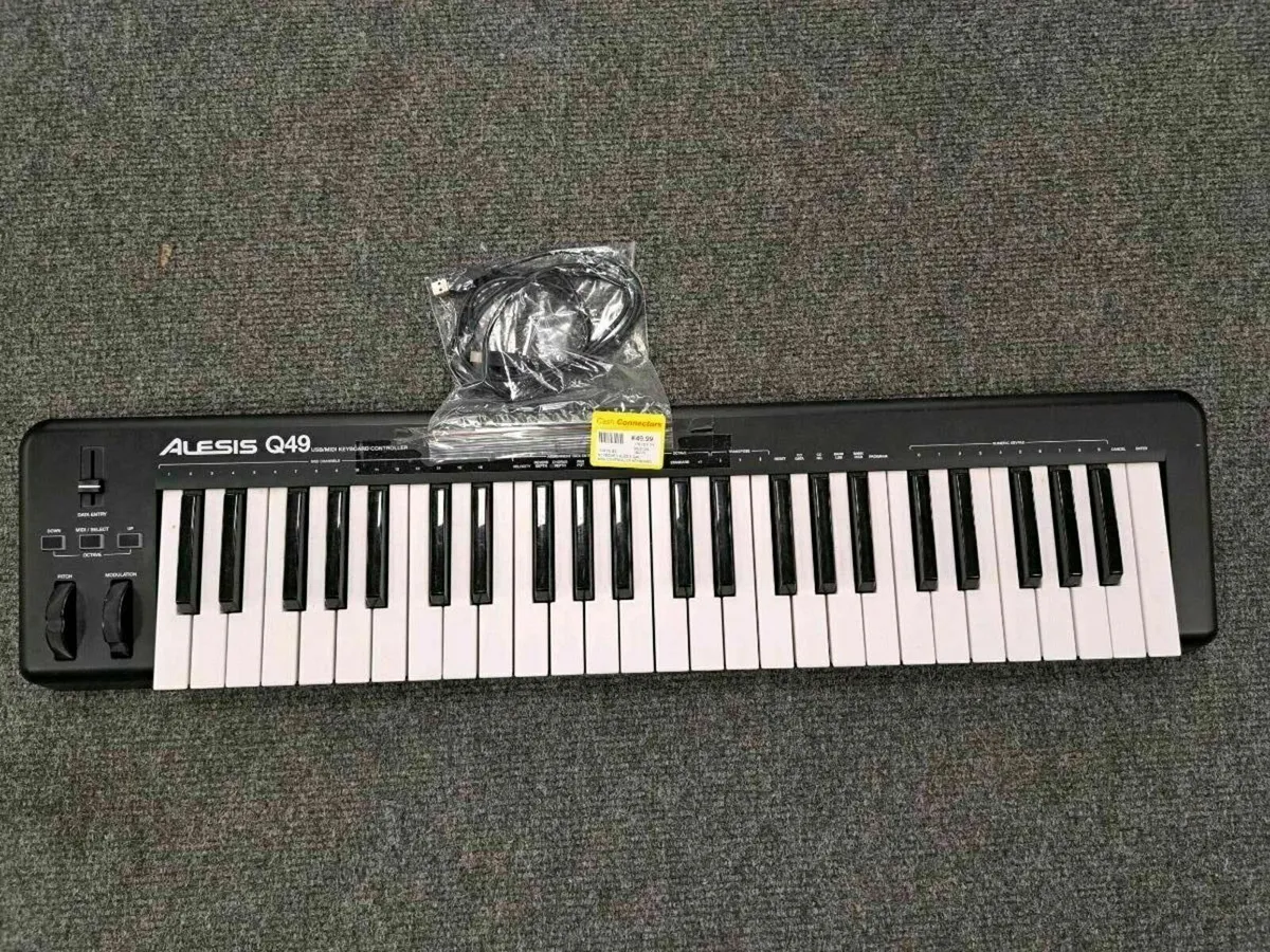 Alesis Q49 USB/Midi Keyboard - Image 1