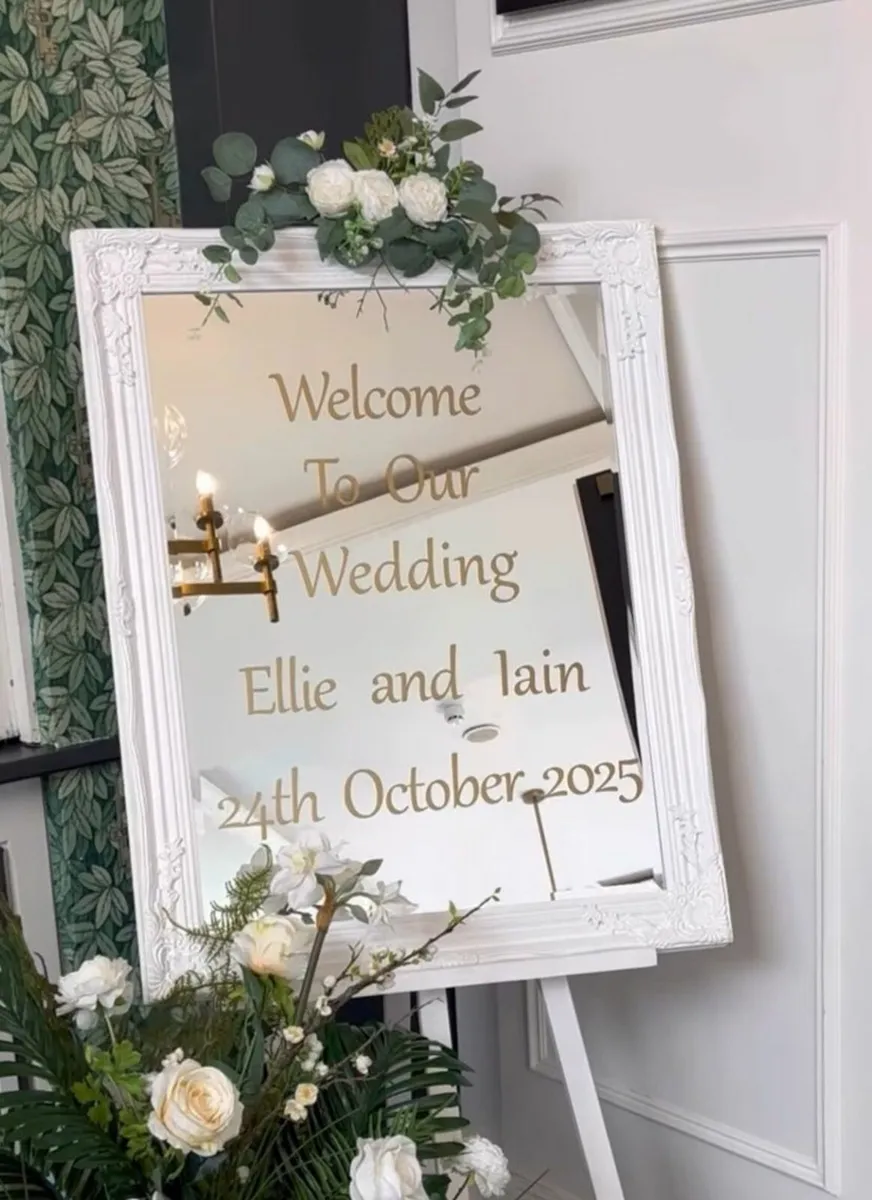 Personalised Mirror for Rent