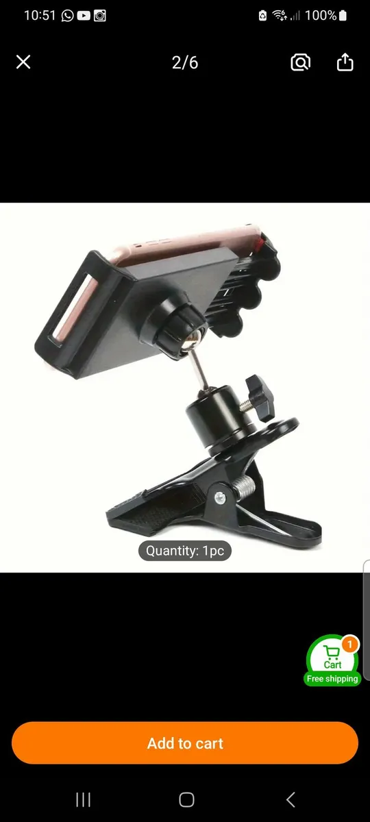 Adjustable Tablet Clamp - Image 3