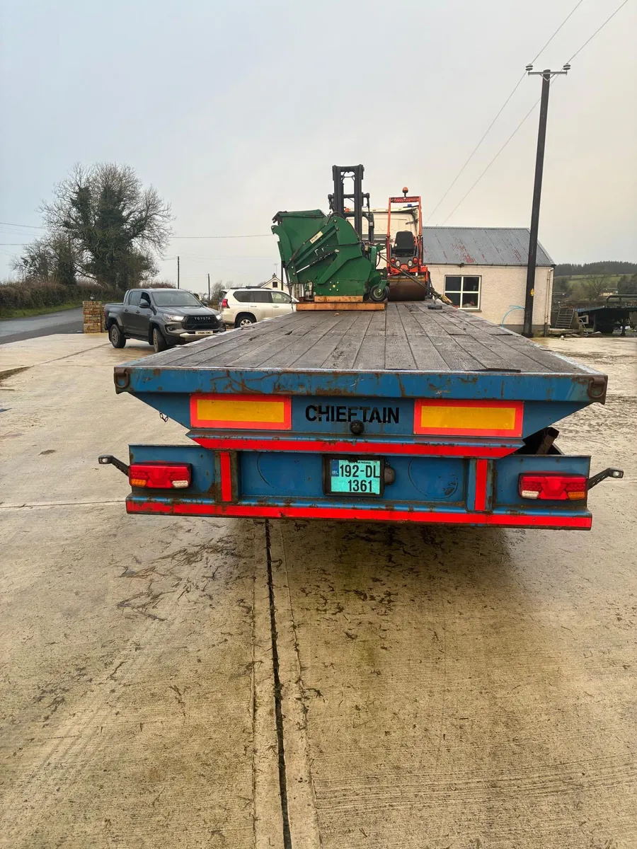 45ft cheiftain flat trailer - Image 3