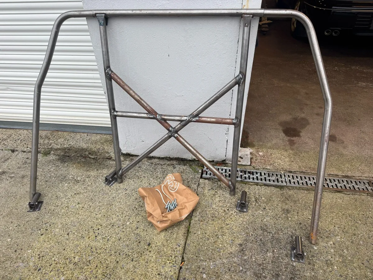 Half ROLLCAGE kit, trim to size suits most cars. - Image 1