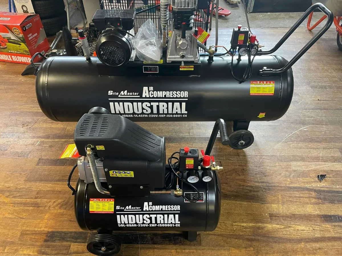 BRAND NEW 200L compressor - Image 3