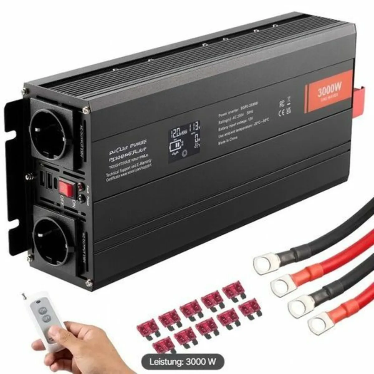 Pure Sine Wave Inverter 3000W - Image 1