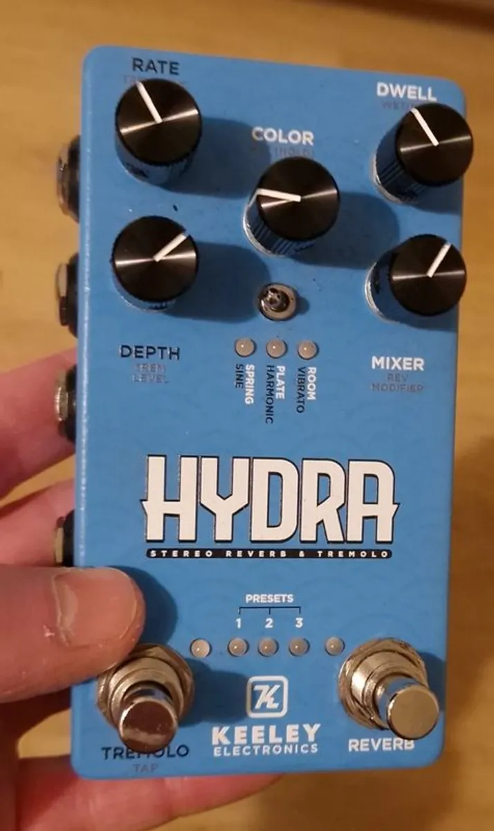 Keeley Hydra Reverb/Tremolo Pedal - Image 4