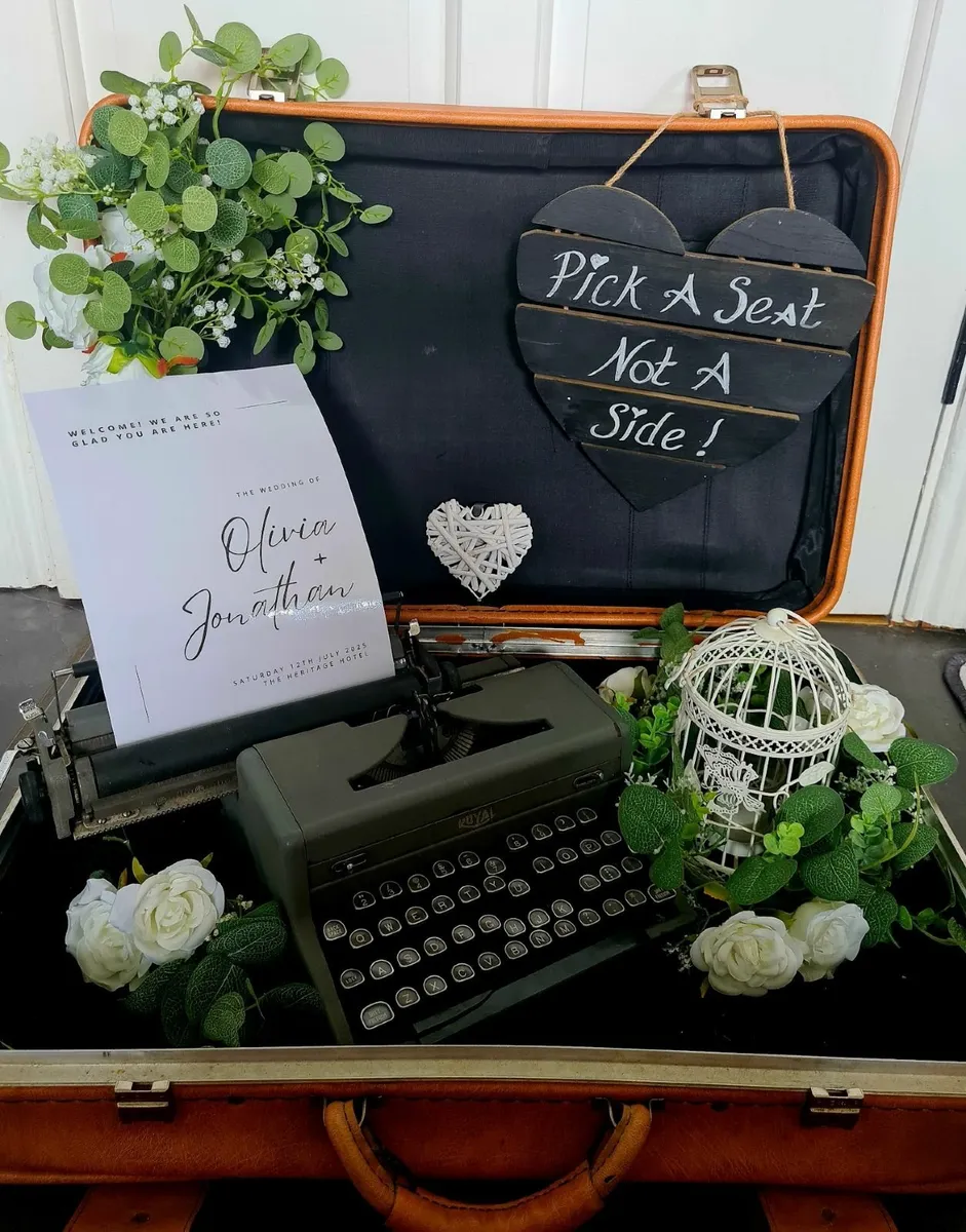 Personalised Welcome Sign Set