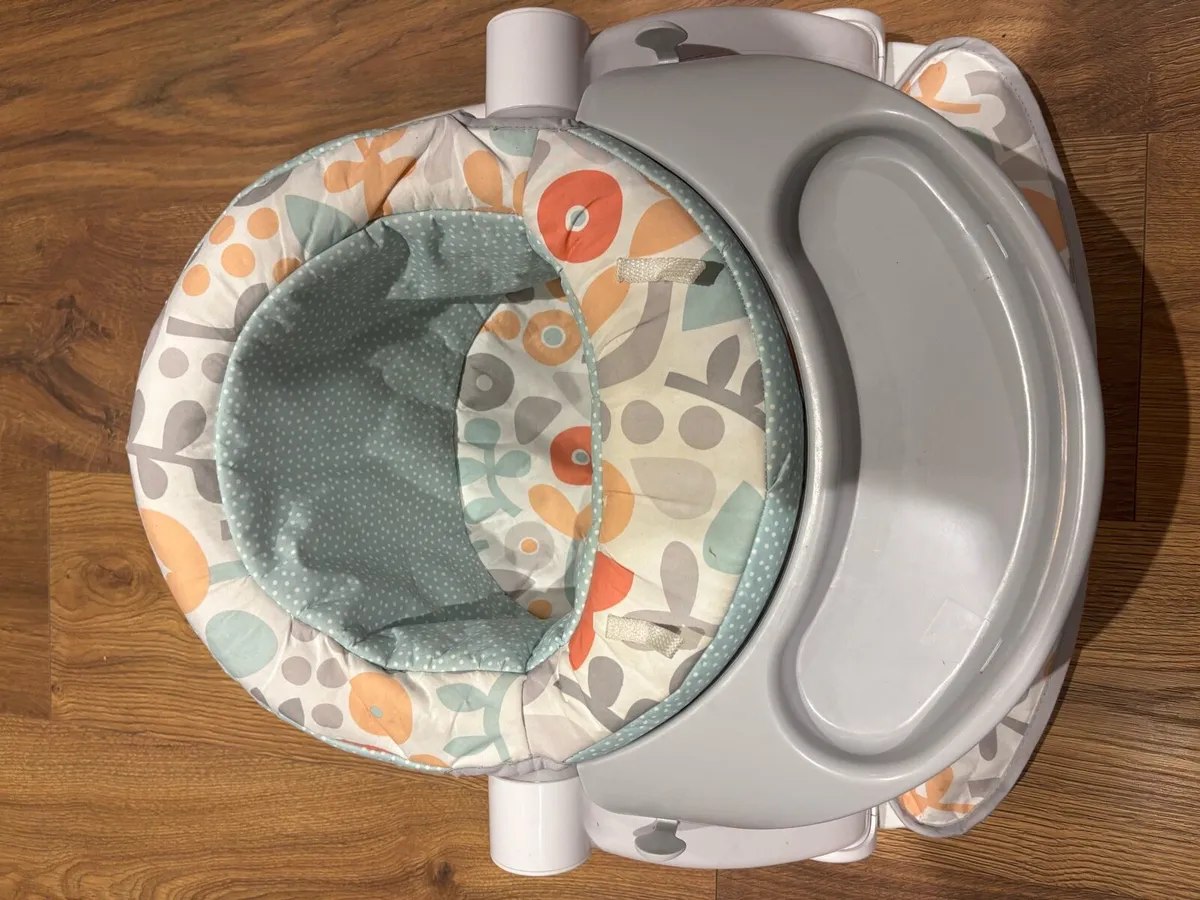 Fisher-Price Portable Baby Chair with Tray - Image 3