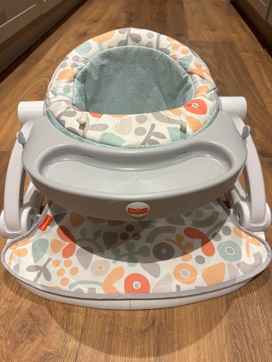 Fisher-Price Portable Baby Chair with Tray - Image 1