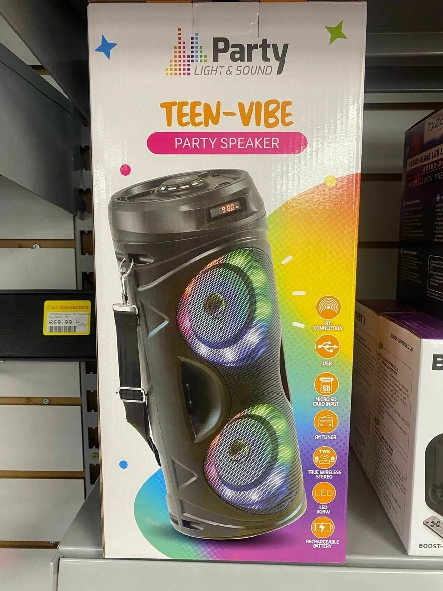 Teen Vibe Party BT Speaker BRAND NEW - Image 1