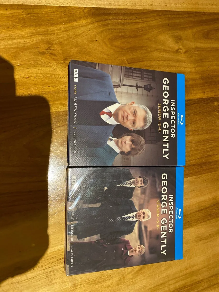New BLUERAY Series 1-8 Inspector George Gently. - Image 1