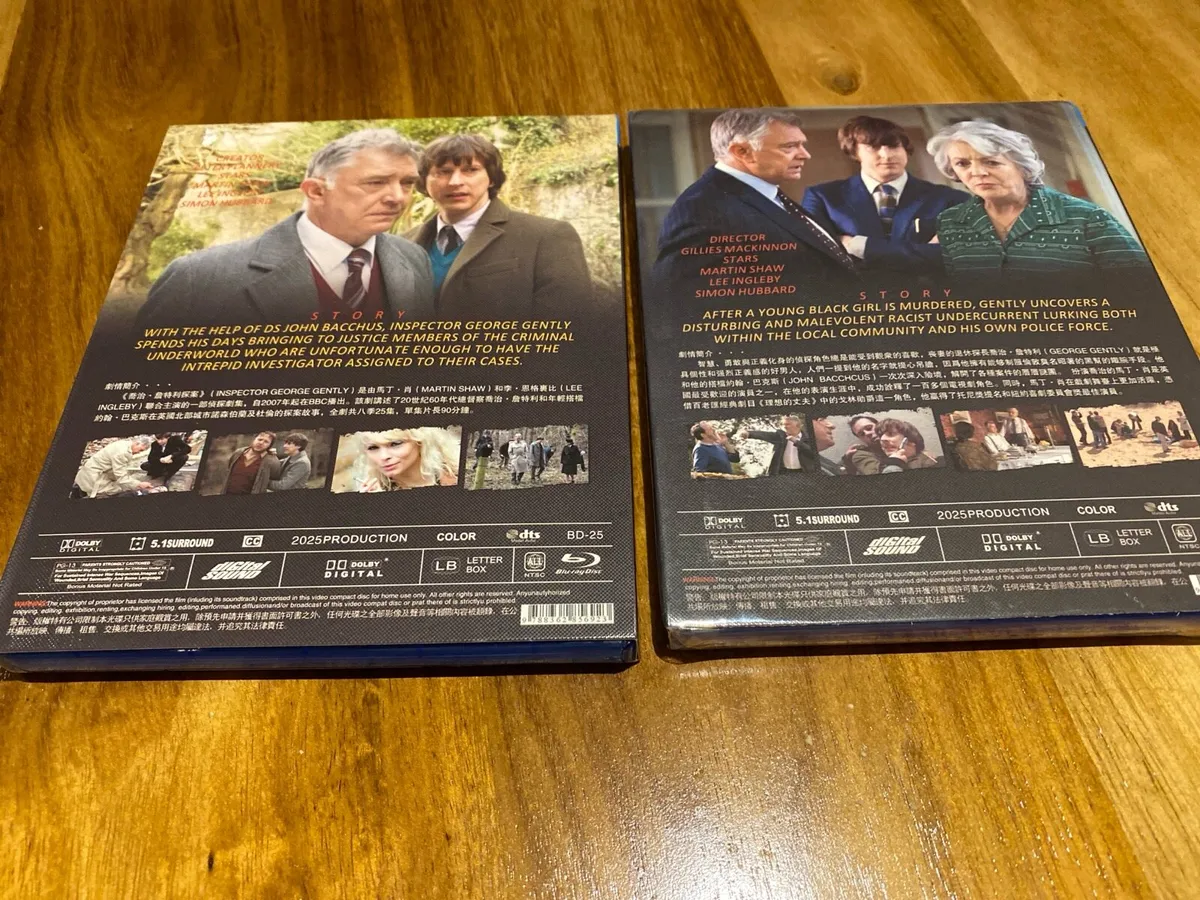New BLUERAY Series 1-8 Inspector George Gently. - Image 2