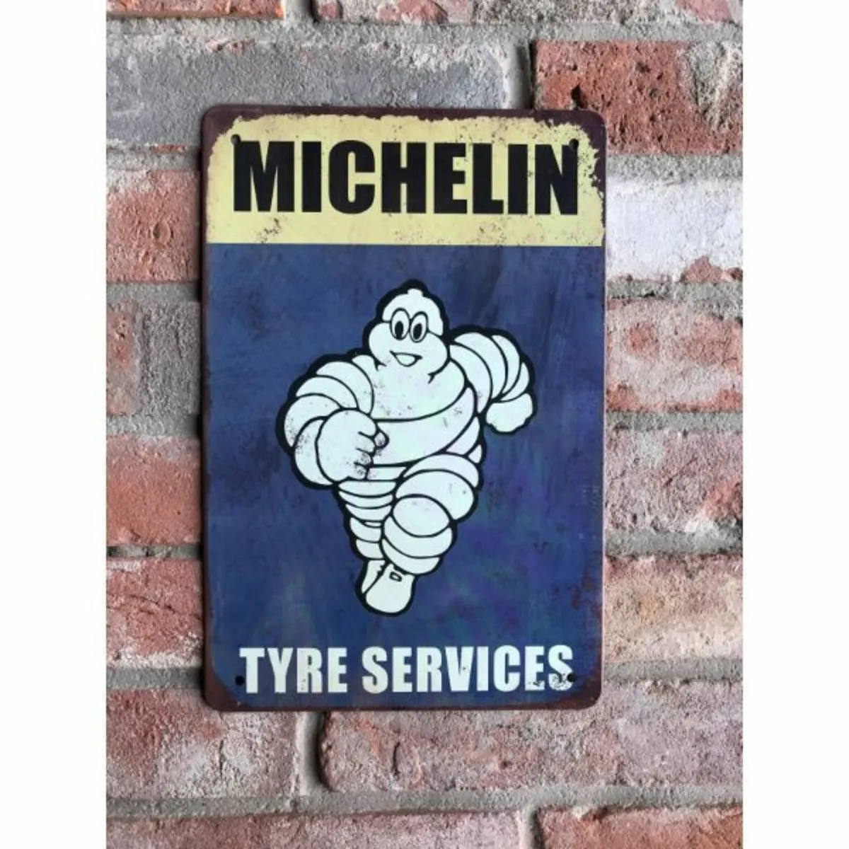 Michelin Man – Blue – Metal – Small – HS252