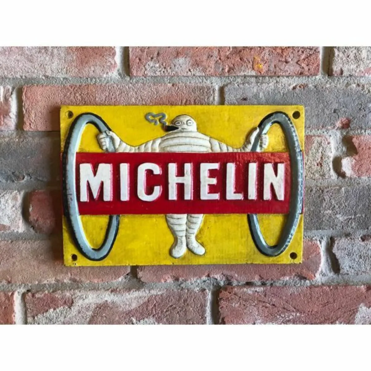 Michelin Man – Yellow – Cast Iron – HS249